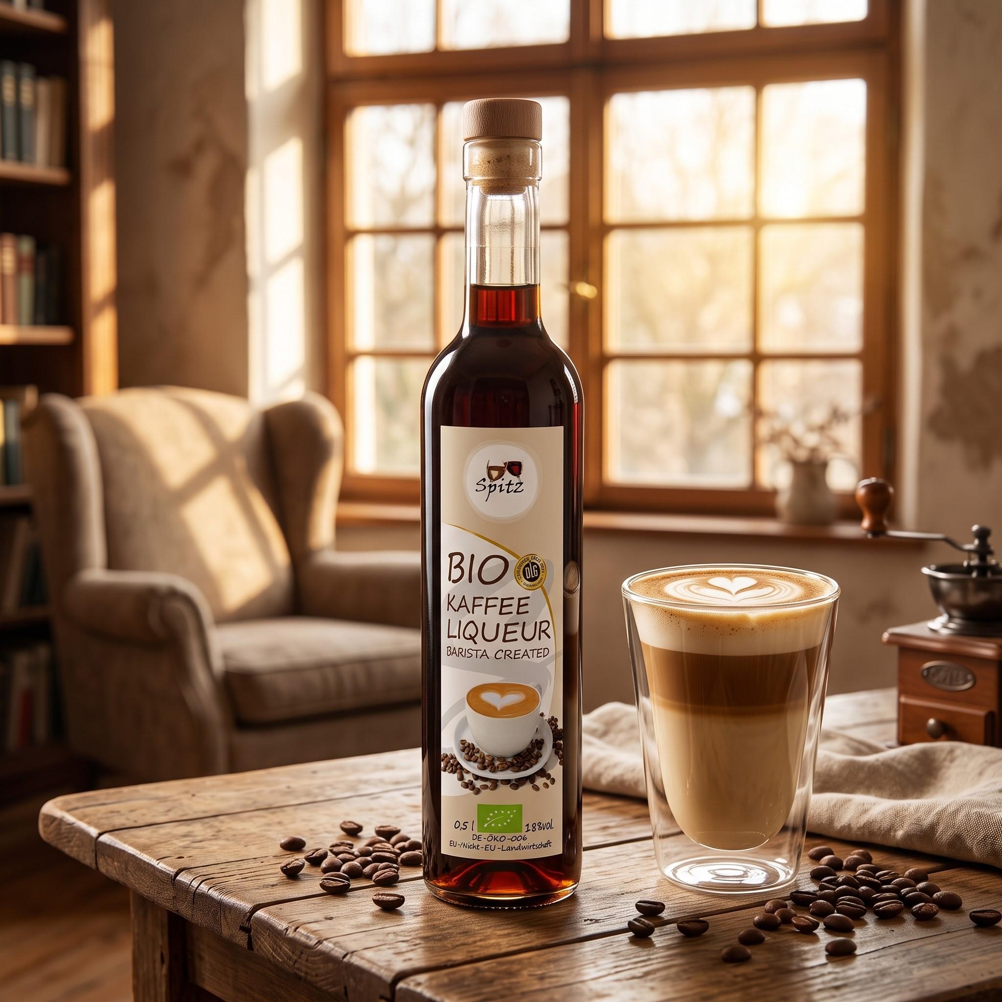 Bio Kaffee Likoer 0,5l, 18%vol