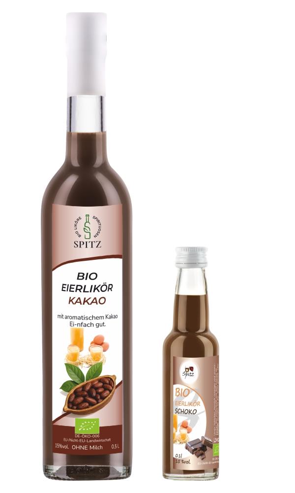 BIO Eierlikör mit Kakao 0.5 l, 15 vol%
