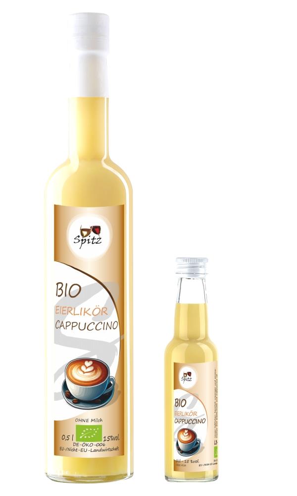BIO Eierlikör Cappuccino 0.5 l, 15 vol%