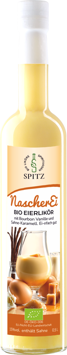 Bio Eierlikoer Cookies mit aromatischer Bourbon Vanille und Karamell