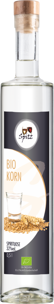 Veganer Bio Korn Spirituose Schnaps Veganer Bio Korn Spirituose Schnaps