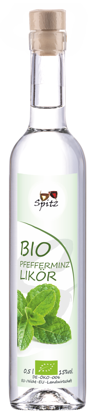 Bio Pfefferminz Likoer herlich erfrischend Bio Pfefferminz Likoer herlich erfrischend