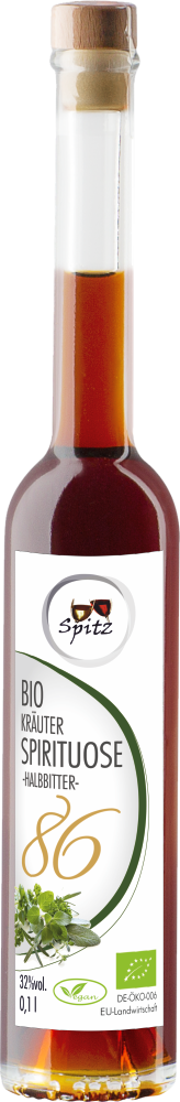 Vegane Bio Kraeuter Spirituose. Ausgezeichnet mit der Goldenen Medaille Vegane Bio Kraeuter Spirituose. Ausgezeichnet mit der Goldenen Medaille