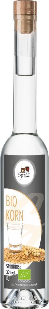 Veganer Bio Korn Spirituose Schnaps Veganer Bio Korn Spirituose Schnaps