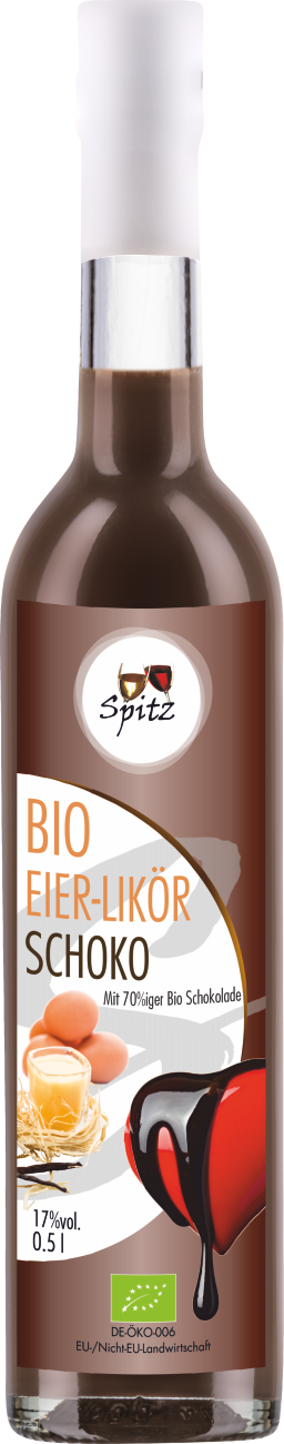 Bio Eierlikoer mit aromatischem Kakao Bio Eierlikoer mit aromatischem Kakao