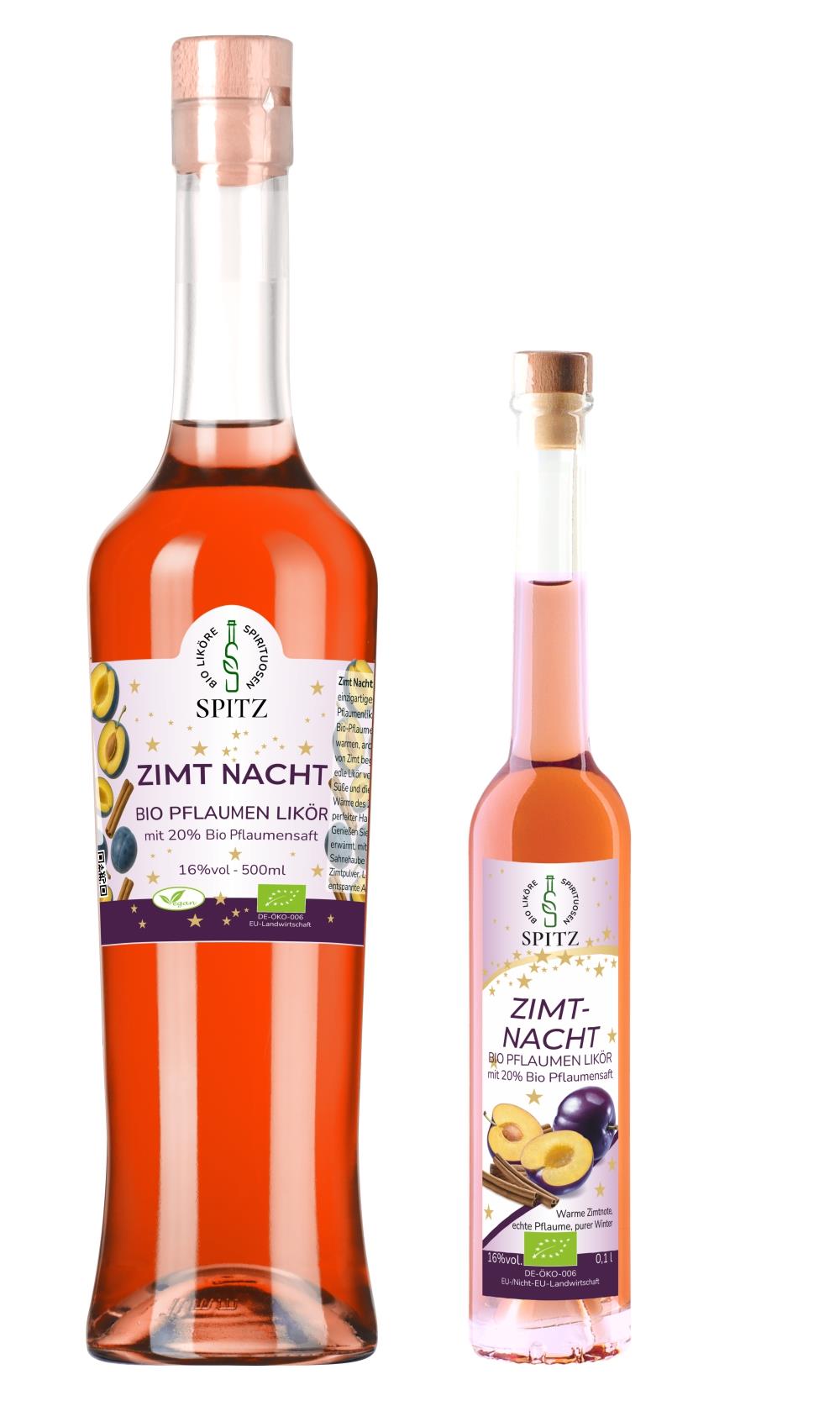 BIO Winterliche Pflaume Likör 0.5 l, 16 vol%