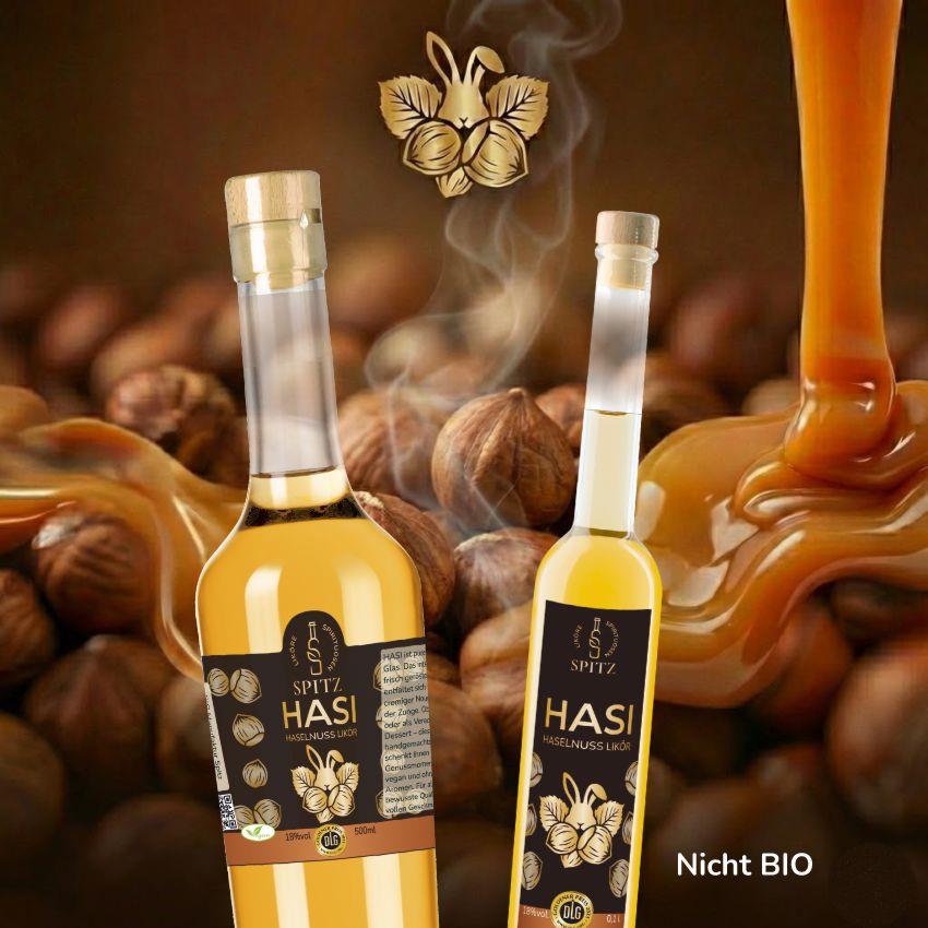 HASI Haselnuss Likör,NICHT BIO,18% vol, 500ml