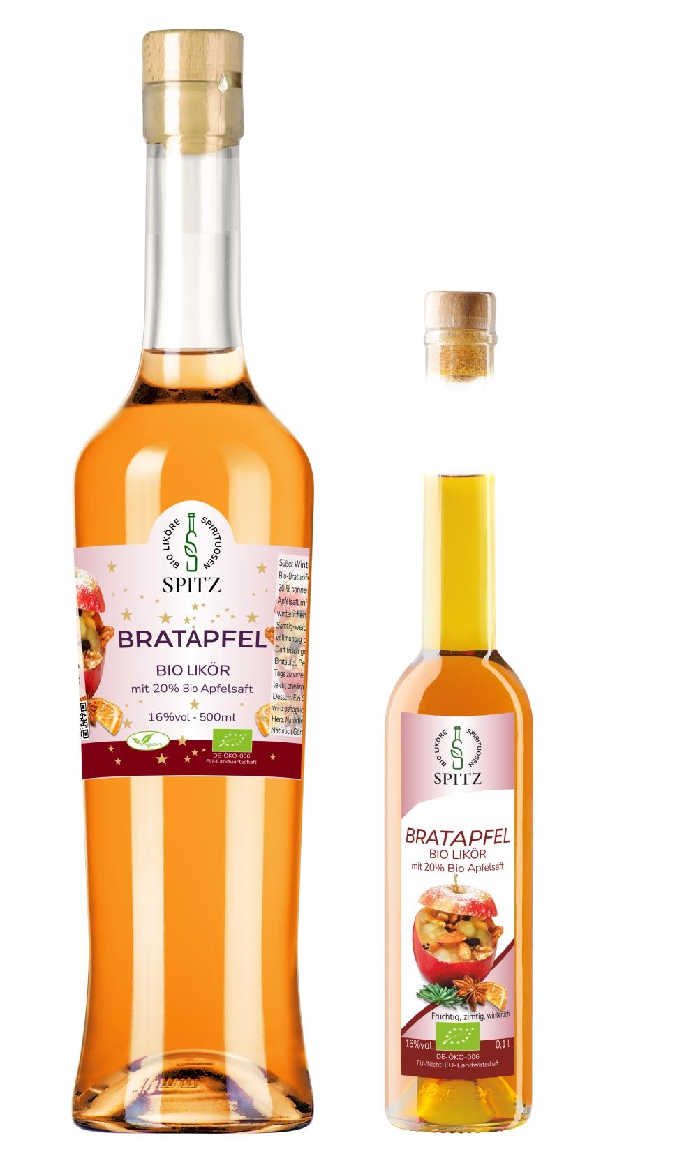 BIO Bratapfel Likör 0.5 l, 16 vol%