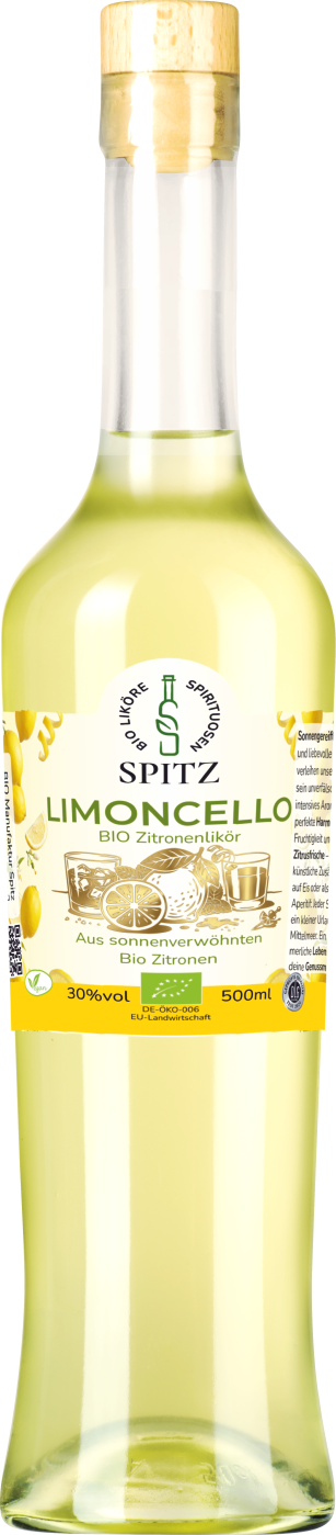 BIO Limoncello Likör 0.5 l, 20 vol%