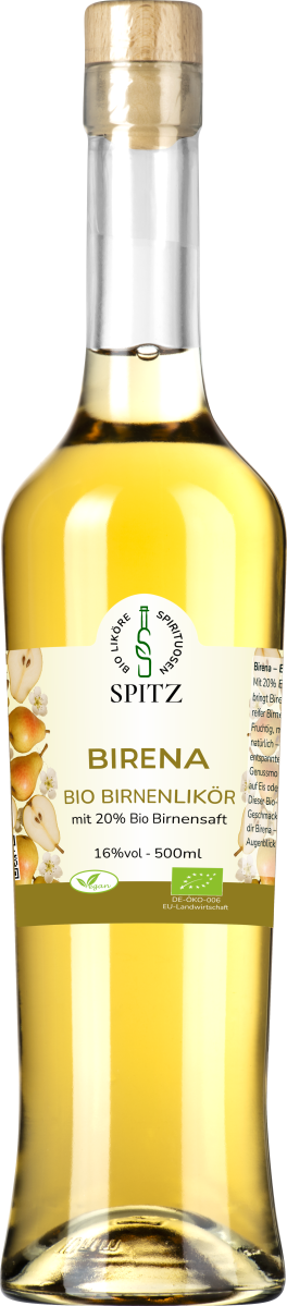 BIRENA – der Bio Birnen Likör aus nachhaltiger Herstellung